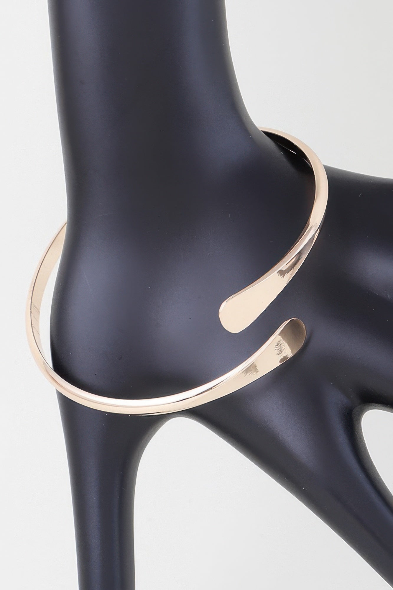 Silver bracelet — Shiny Minimal Wrap Around Bracelet