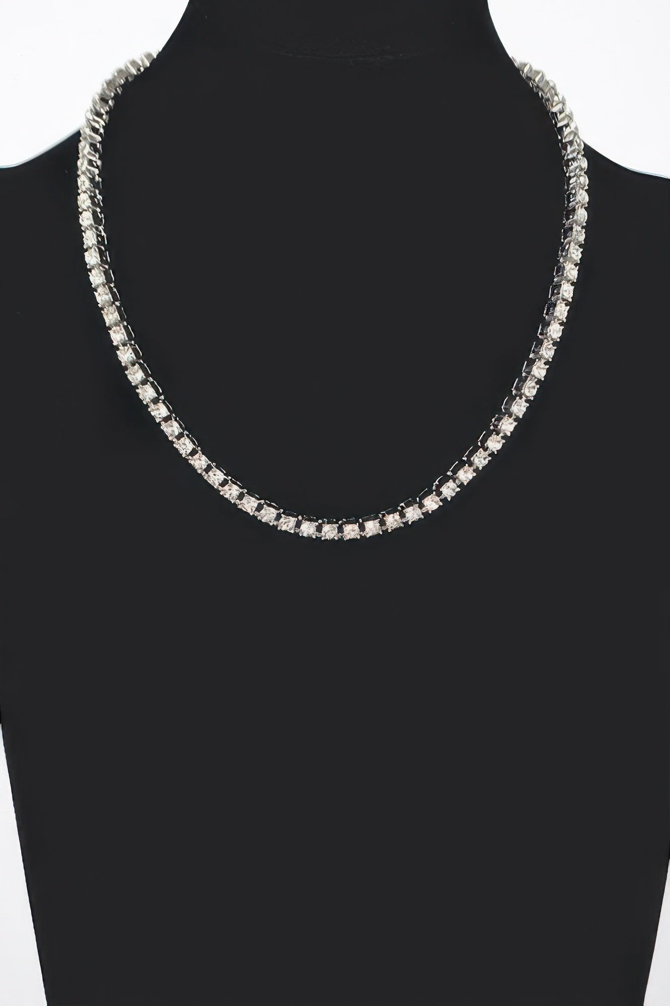 Gold necklace — Rhinestone Chain Layered Necklace 45cm